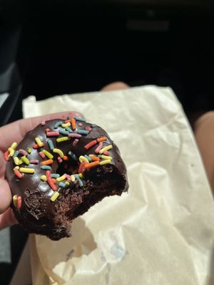 Chocolate Bundt cake  at Skull & Cakebones in Dripping Springs