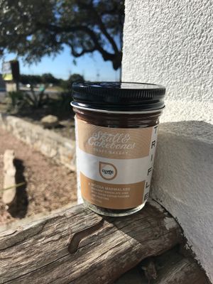 Mocha marmalade trifle. at Skull & Cakebones in Dripping Springs