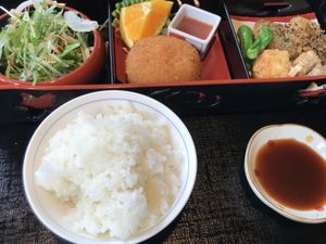 Vegetarian set at Yosiya in Kyoto