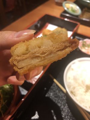 Vege nugget at Yosiya in Kyoto