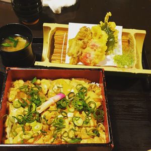 Simple tasty set meal at Yosiya in Kyoto