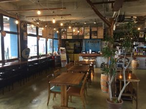Interior restaurant  at Esparza's Tacos & Coffee in Chatan