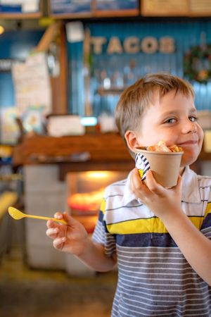 We are blessed with many guest vendors and local vegan chefs who contribute to our product line.   at Esparza's Tacos & Coffee in Chatan