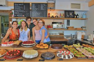 our team at Barevný Bufet - Šťastná Koza in Beroun