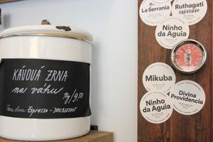 roastery DOUBLESHOT at Barevný Bufet - Šťastná Koza in Beroun