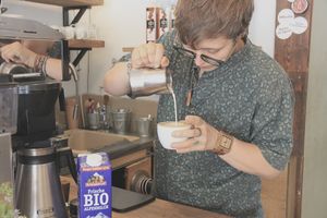 speciality coffee at Barevný Bufet - Šťastná Koza in Beroun