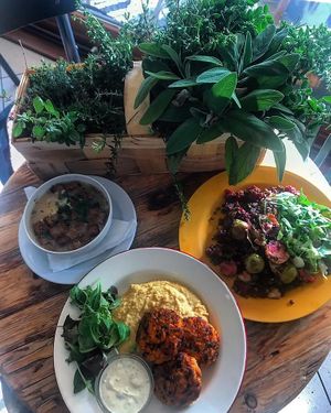 example of our lunch menu at Barevný Bufet - Šťastná Koza in Beroun