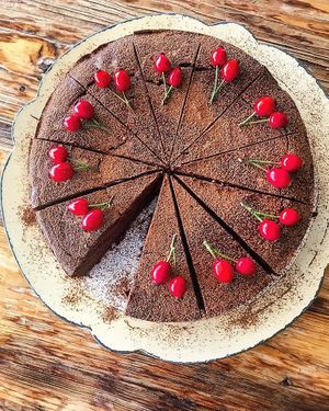 cake from our bakery at Barevný Bufet - Šťastná Koza in Beroun