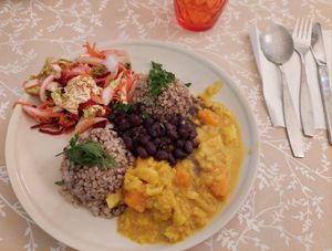 Lunch of the day at GrandeVita in Prague