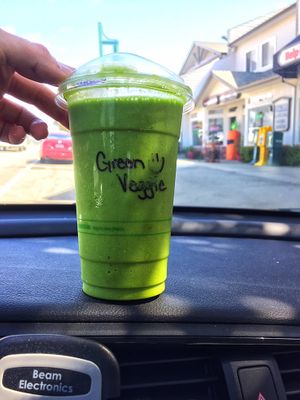 Delicious vegan smoothie! at Julia's Juice Bar Farm Fresh Cafe in Grover Beach