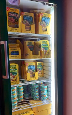 green force at The Good Food Markt in Cologne