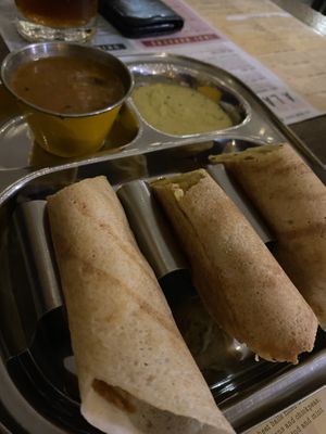 Vegan dosa  at Zindiya in Birmingham