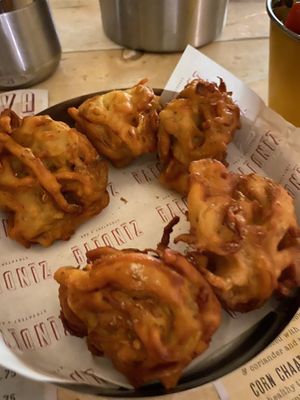 Onion Bhajis   at Zindiya in Birmingham