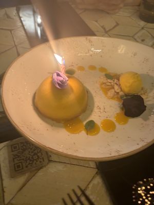 Mango vegan cake  at SOULGREEN in Milan