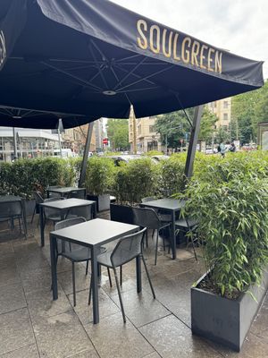 Outdoor Seating   at SOULGREEN in Milan