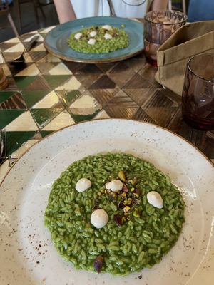 Seasonal Risotto  at SOULGREEN in Milan