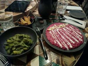 Rissotto y ñoquis at SOULGREEN in Milan