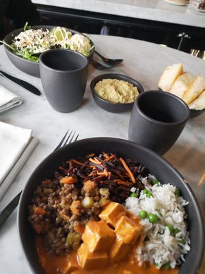 Indian Bowl at SOULGREEN in Milan