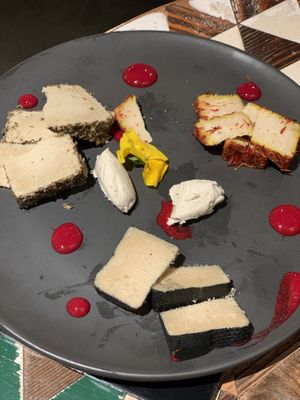 Cheese platter - the only thing you should eat there at SOULGREEN in Milan