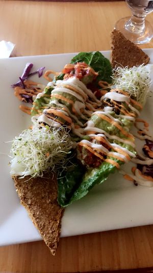 Sooo good! at The Present Moment Cafe and Market in St Augustine