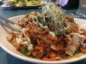  Raw Pad Thai at The Present Moment Cafe and Market in St Augustine