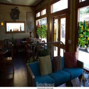 lovely atmosphere at The Present Moment Cafe and Market in St Augustine