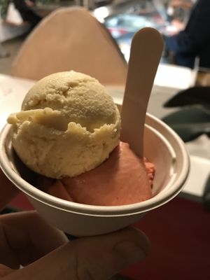 Guava and Banana at Garden Creamery in San Francisco