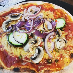 Fully loaded build your own pizza!  at Enzo in Manchester