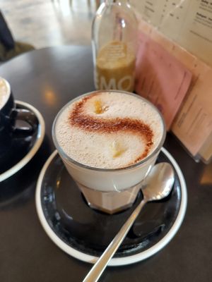 Dirty hot chocolate at Café Selen in Kaiserslautern