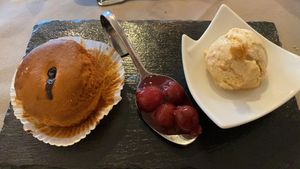 Muffin Walnusseis at Waldhotel am Notschreipass in Todtnau