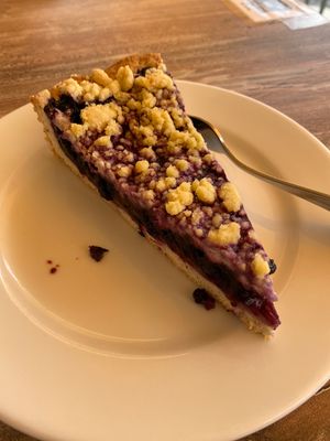 Blaubeerkuchen at Waldhotel am Notschreipass in Todtnau
