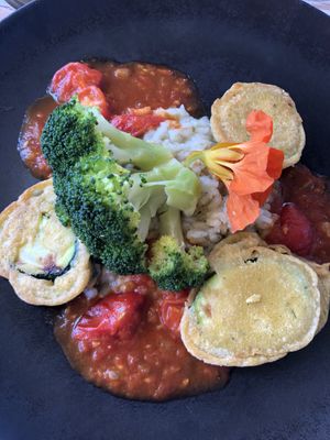 Risotto mit Gemüse - Gang 3 at Waldhotel am Notschreipass in Todtnau