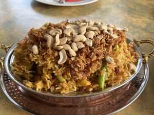 92 vegan -Vegetable Biryani   at Boliwood in Erlangen