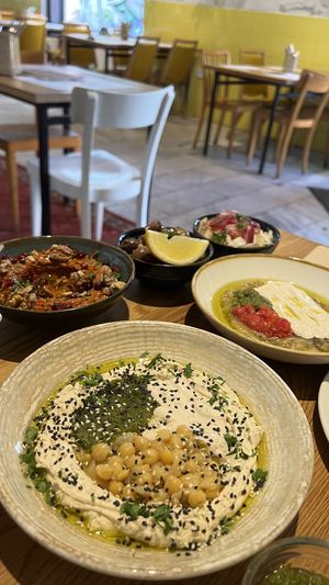 Vegan Mezze Selection  at Dobrumba in Budapest