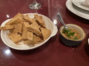 Tofu triangles  at Siam Square in Middletown