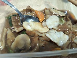 Hor Fun at ITE College Central Vegetarian Stall  in Northeast Singapore