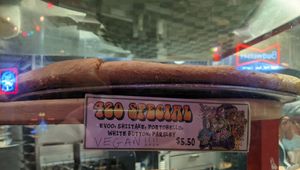 "420 Special" vegan pizza by the slice at Evel Pie in Las Vegas