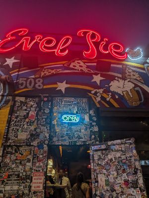Entrance at Evel Pie in Las Vegas
