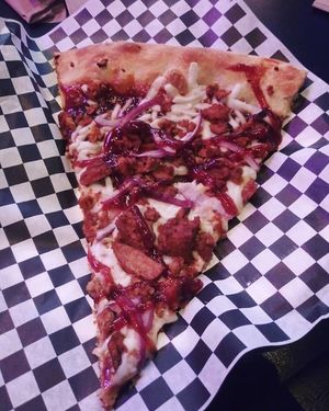 Bbq vegan option at Evel Pie in Las Vegas