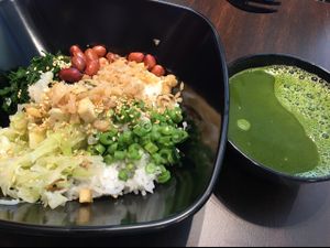 Thunder Tea Rice at Cundhi Vegetarian 準提素食坊 in East Singapore