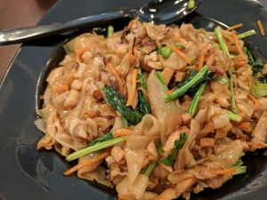 Fried Kway Teow at Cundhi Vegetarian 準提素食坊 in East Singapore