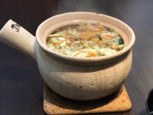 Claypot Ee Mee at Cundhi Vegetarian 準提素食坊 in East Singapore