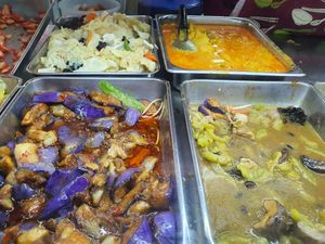 Assorted dishes ~ at Tpy203 Vegetarian Food - Toa Payoh in Central Singapore