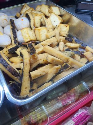 Fried stuff ~ at Tpy203 Vegetarian Food - Toa Payoh in Central Singapore