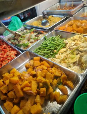 Today's dishes ~ 8/3/22 at Tpy203 Vegetarian Food - Toa Payoh in Central Singapore