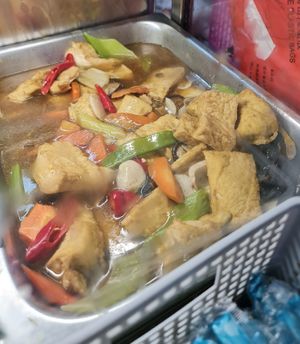Braised Beancurd with mix vege ~ 8/3/22 at Tpy203 Vegetarian Food - Toa Payoh in Central Singapore
