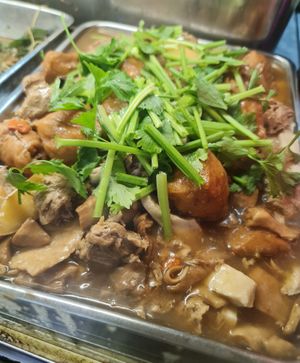 Braised mock mutton with Toufu beancurd ~ 12/4/22 at Tpy203 Vegetarian Food - Toa Payoh in Central Singapore