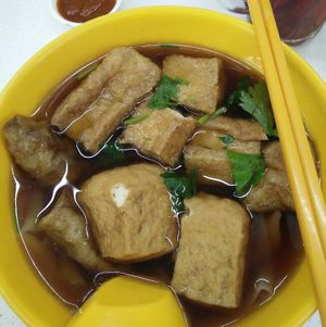kway chap  at Tpy203 Vegetarian Food - Toa Payoh in Central Singapore