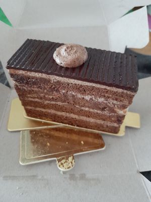 Choc cake at M Bakery in Central Singapore