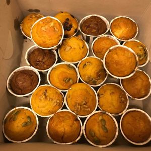 Muffins at M Bakery in Central Singapore